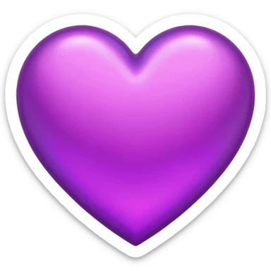 pansexual bordered purple heart sticker