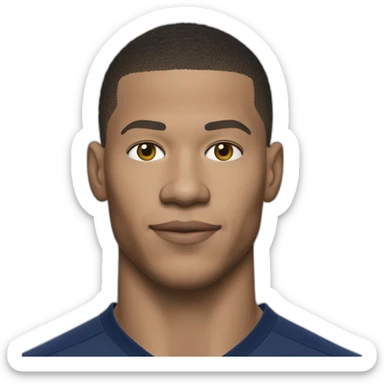 Mbappé sur robaldo sticker