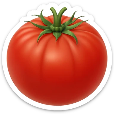 running tomato sticker