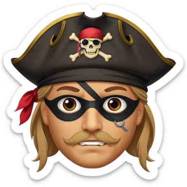 Captian Fear sticker