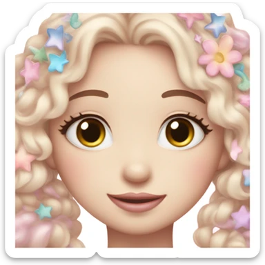 soft girl emojis sticker