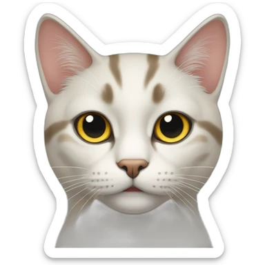 cat blinder  sticker