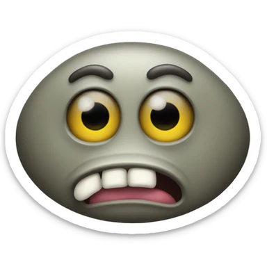 alien qui tord la bouche sticker