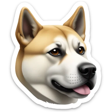 American Akita sticker