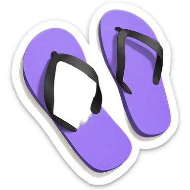 Flip-Flops sticker