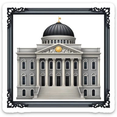 The building of the State sticker