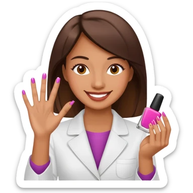 Manicurista sticker