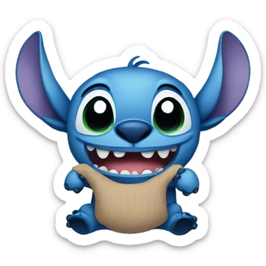 Stitch sticker