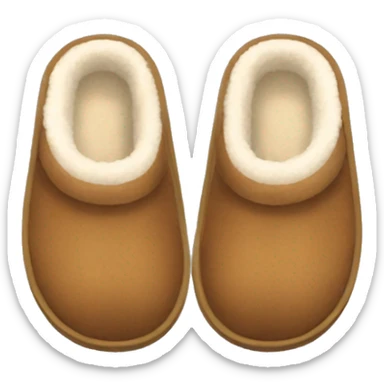 UGG slippers  sticker