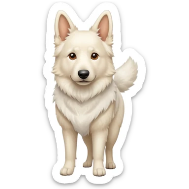 Pastor branco suíço sticker