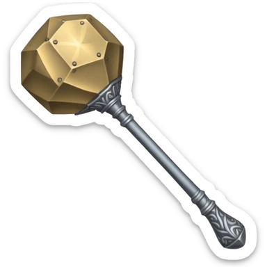 Iron Duke + gray steel + mace sticker