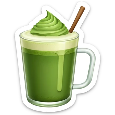 Matcha stuff sticker