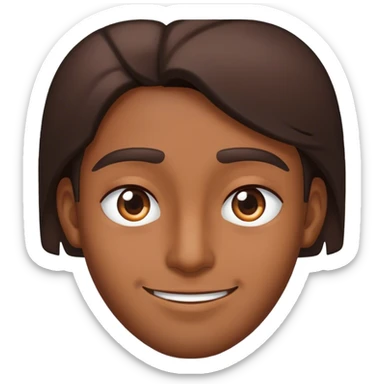 Facing away but eyes looking at me while smirking sticker