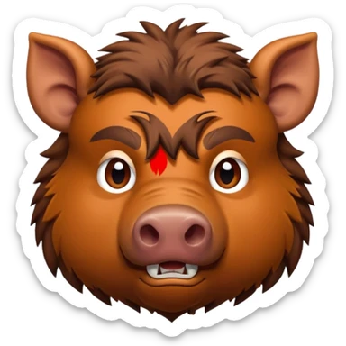 Boar Body sticker