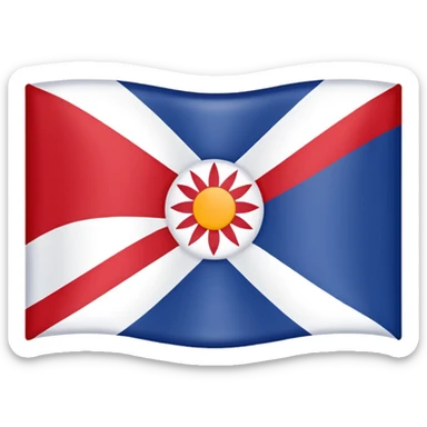 Cherokee flag  sticker