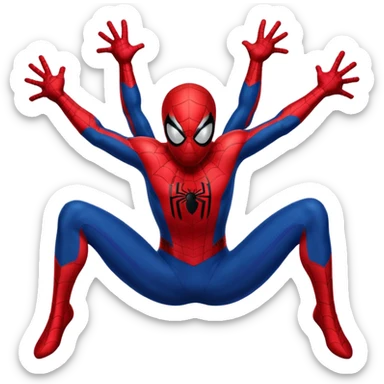 Tobey Maguire Spiderman logo  sticker
