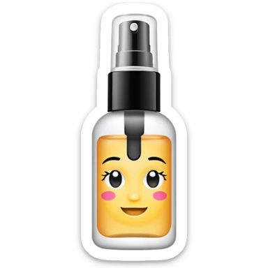 makeup setting spray unbranded sticker