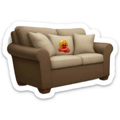 The comfort of home sticker