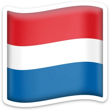 flag of  Netherlands sticker