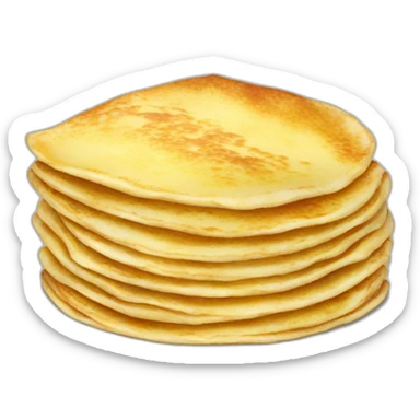 Crêpes sticker