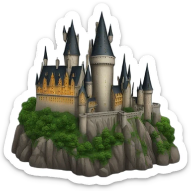 Hogwarts Castle sticker
