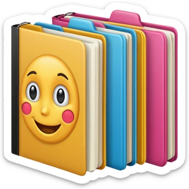 carpeta de recursos sticker