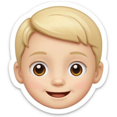 Toddler kids face sticker