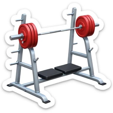 weight gym sticker
