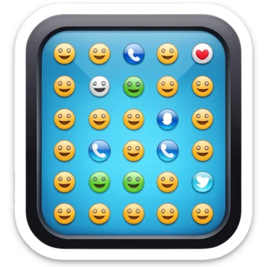 app interface window with drag-and-drop elements sticker