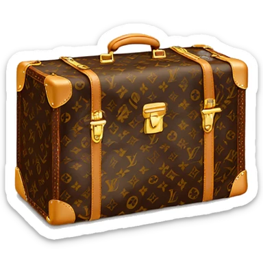 louis vuitton suitcase sticker