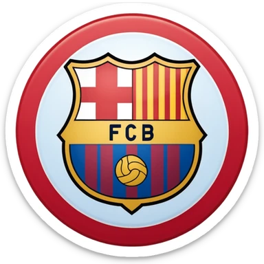 Escudo del Barcelona sticker