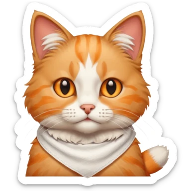 Cat get well soon  sticker