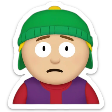 Cartman south park sticker