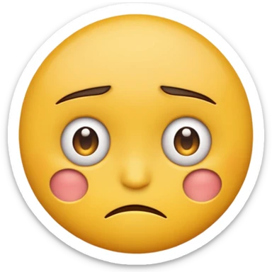 Emoji that is bombastic side eye sticker