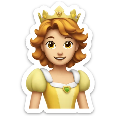 Princess Daisy sticker