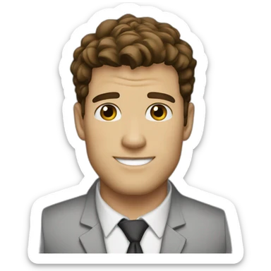 Brennan booth sticker