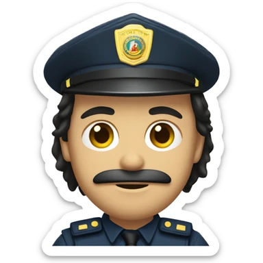 Policia táctico de mosquitos  sticker