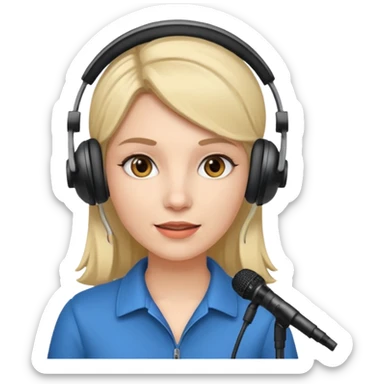 computer women sticker