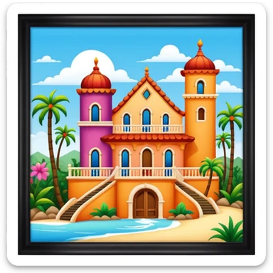 casa bonita sticker