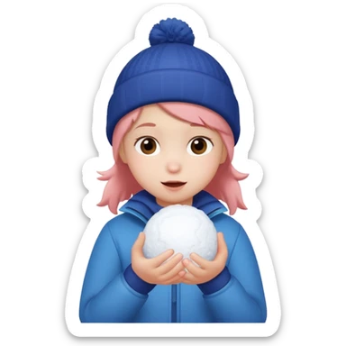 a kid playing snowball
























































 sticker