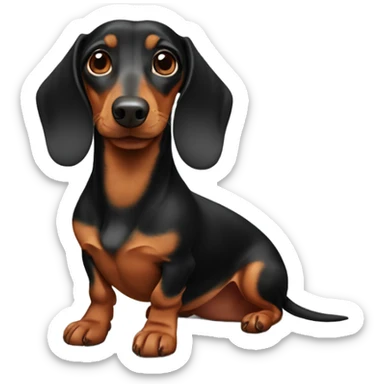 dachshund sticker