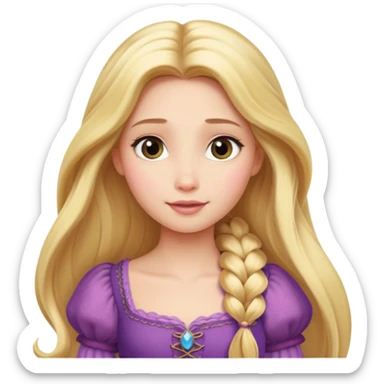 Rapunzel sticker