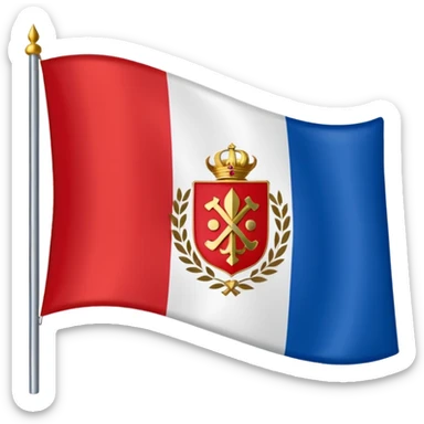 Drapeau de la région du Var 83 en France: composé de cette manière : 🟥🟥🟥🟥🟥🟥🟥
🟨🟨🔵🔵🔵🟨🟨
🟨🟨🔵⚜️🔵🟨🟨
🟨🟨🔵🔵🔵🟨🟨
🟨🟨🟨🟨🟨🟨🟨 sticker