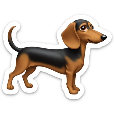 Wennie dog  sticker