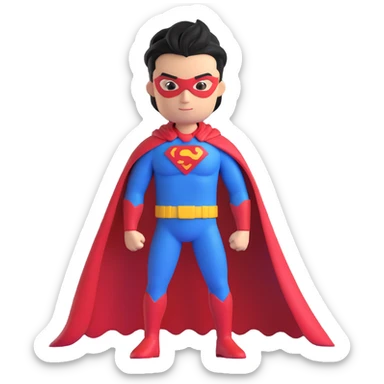 Hair hero sticker