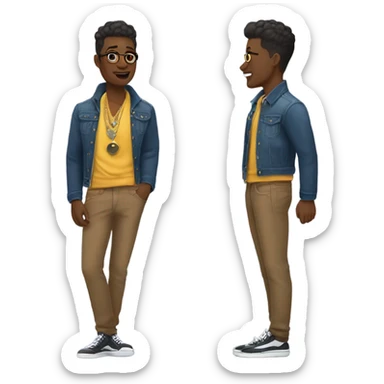 Someone with swagger  sticker