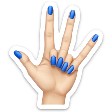 Crip gang sign sticker