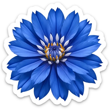 cornflower sticker