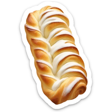 Cream cheese danish sticker