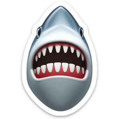 jaws movie poster sticker